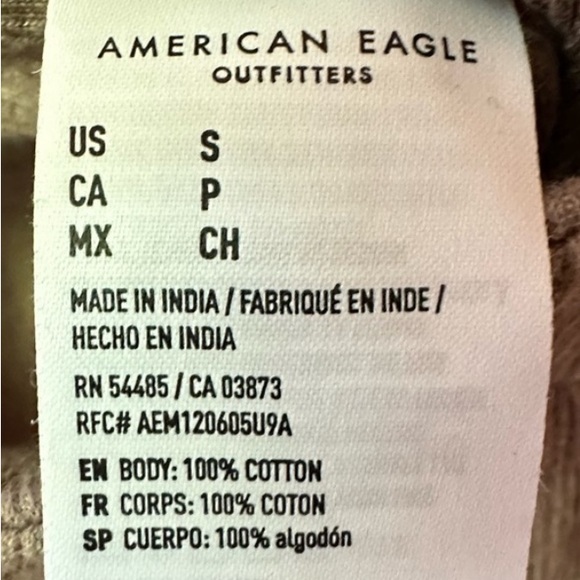 American Eagle jumpsuit. Brown, size small will fit a medium. - Picture 7 of 10